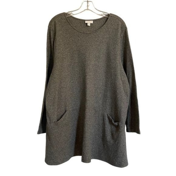 PureJill Cotton Sweater Tunic - Picture 1 of 10